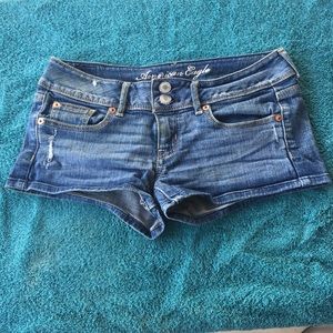 American eagle  jean shorts